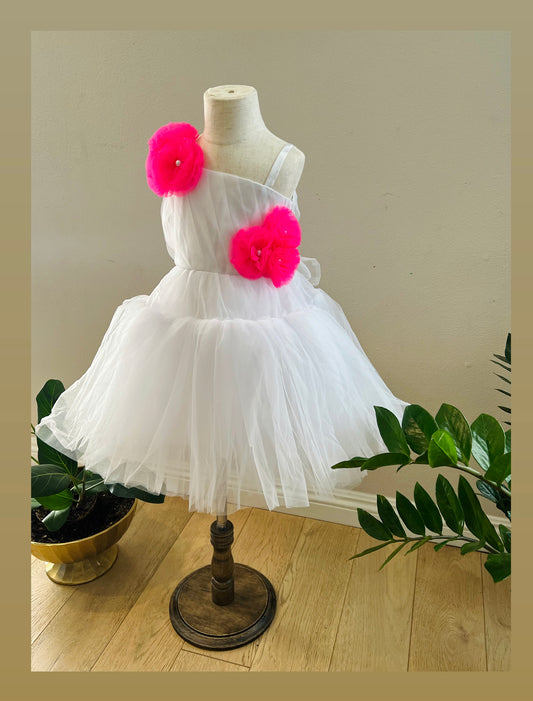 Dove-pink dress